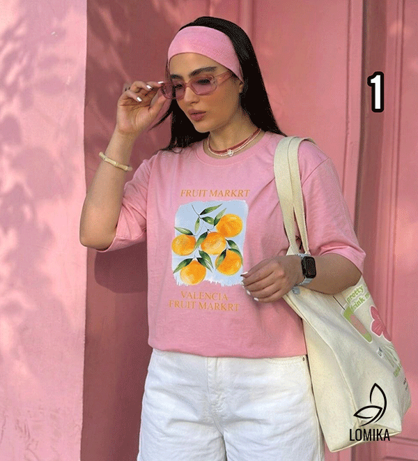 تیشرت summerسری انتخابی کد t2 (عمده)